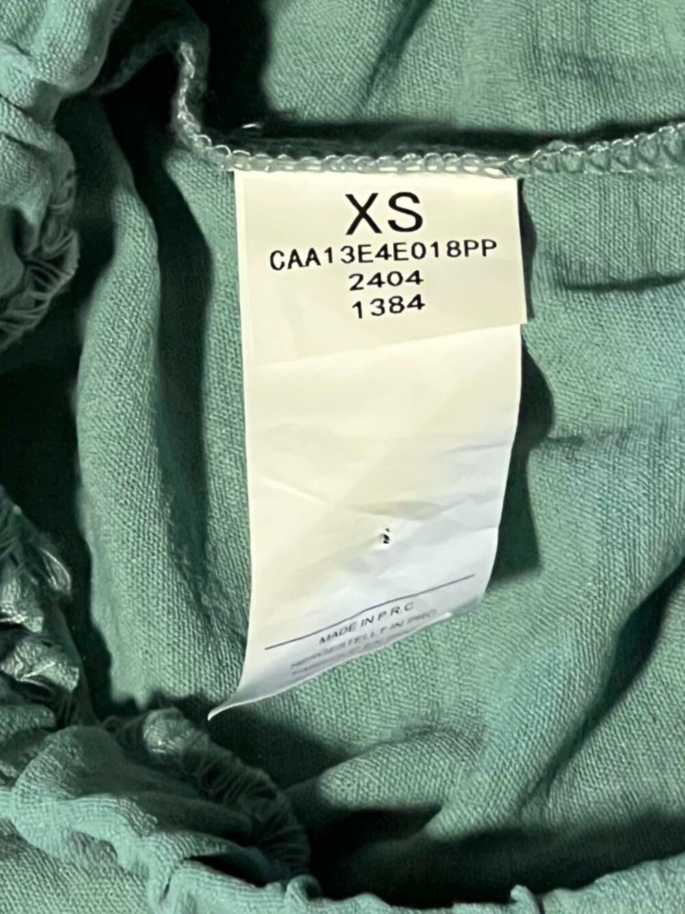 NWOT Cupshe Cami V-Neck Jumpsuit Sage Green Size XS - Picture 6 of 13